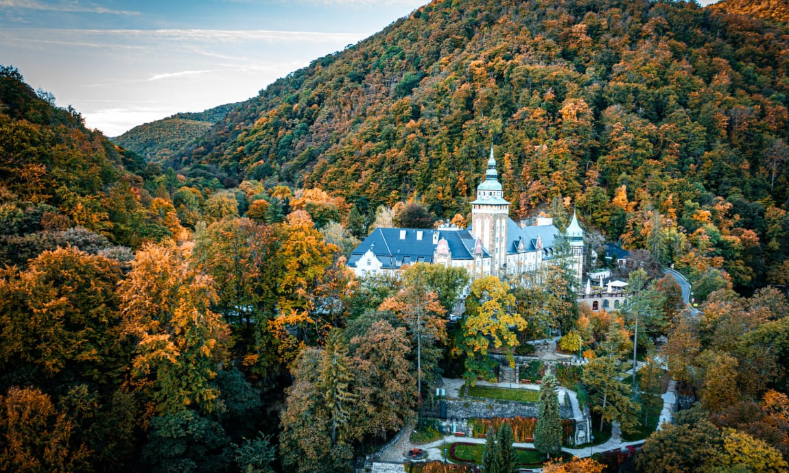 Az ősz ezer színe Lillafüreden - Hotel Palota
